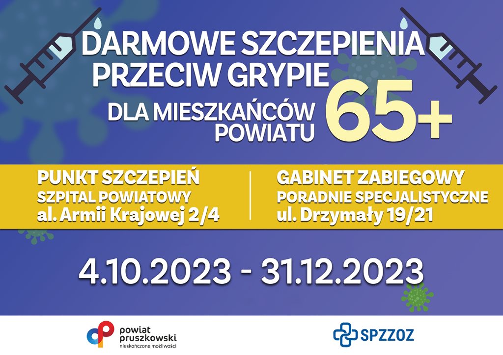 Szczepienia dla 65+