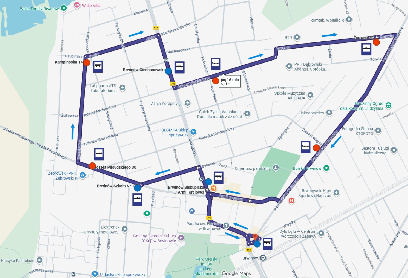 Autobusy Na Czas Remontu Tunelu Petla Brwinow Pn 002