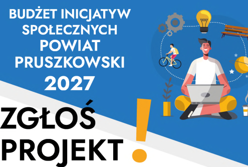 Do 31 maja br. mieszkańcy powiatu pruszkowskiego mogą składać projekty inicjatyw do 150 tys. zł bru…