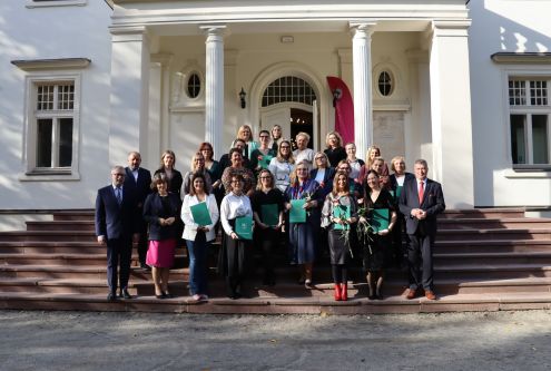 W środowe popołudnie 15 października 2025 r. w pałacu w Brwinowie odbyła się uroczystość nadania ...